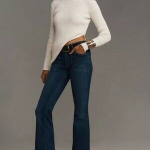 The Icon Flare Jeans by Pilcro: Low-Rise Edition